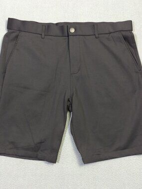 Greyson Sequoia Shorts Men's 38 Black Performance Golf Casual